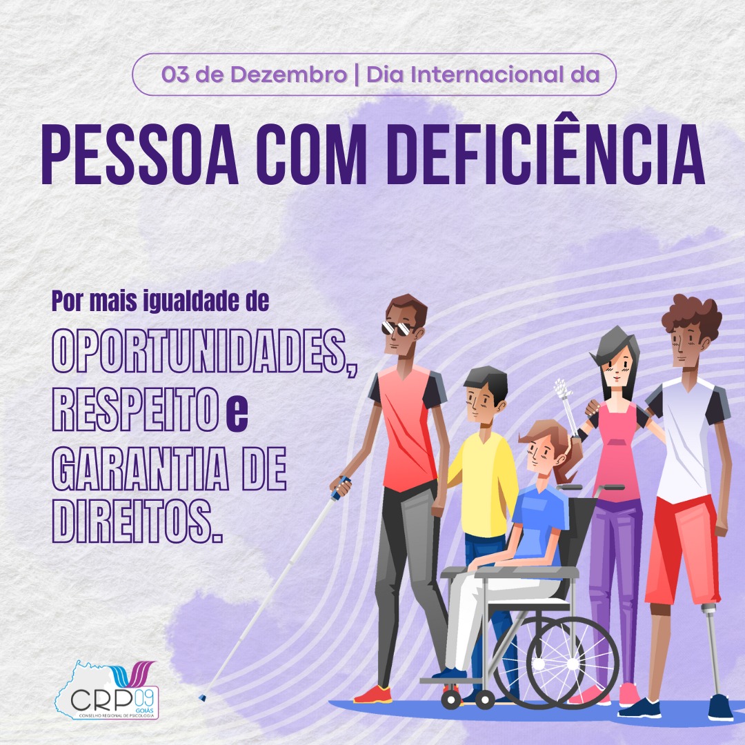 Hoje é o Dia Internacional de Luta das Pessoas com Deficiência