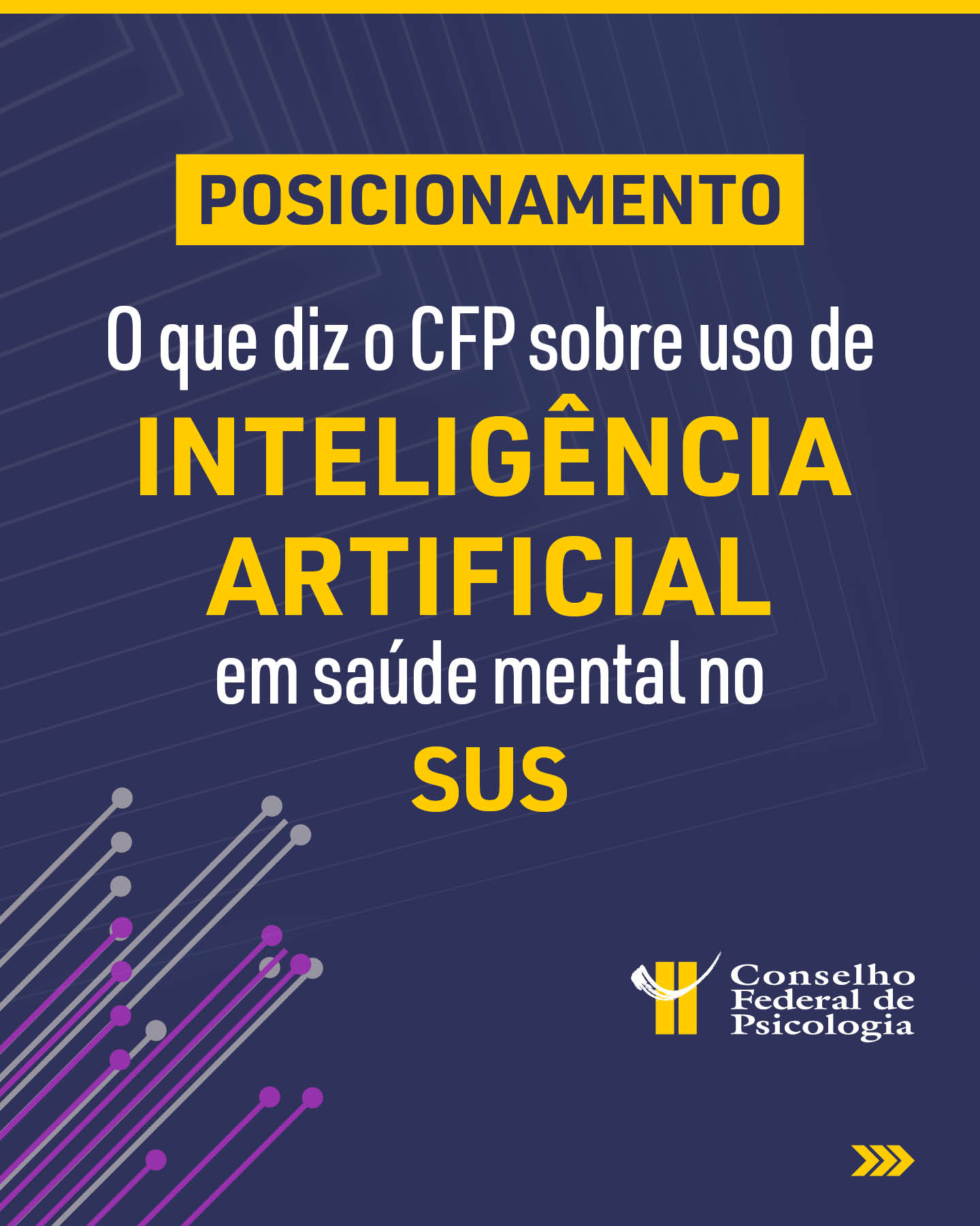 CFP alerta para riscos de proposta de uso de inteligência artificial em saúde mental no SUS