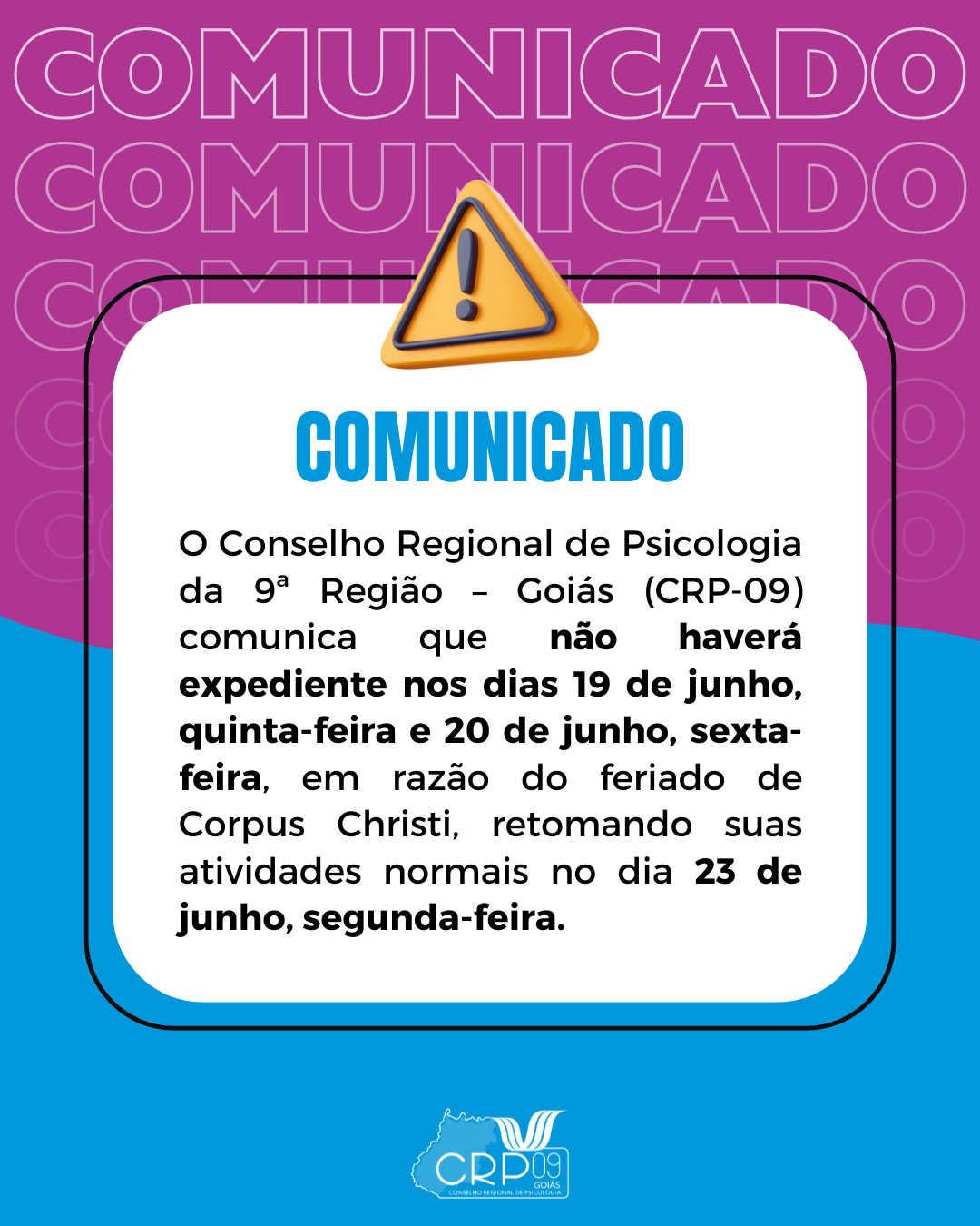 COMUNICADO