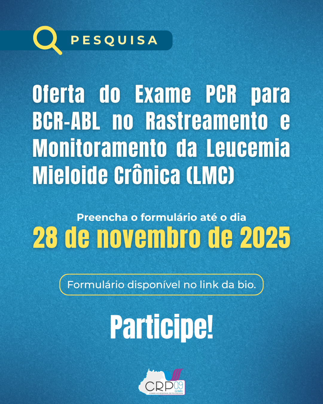Oferta do Exame PCR para BCR-ABL no Rastreamento e Monitoramento da Leucemia Mieloide Crônica (LMC)