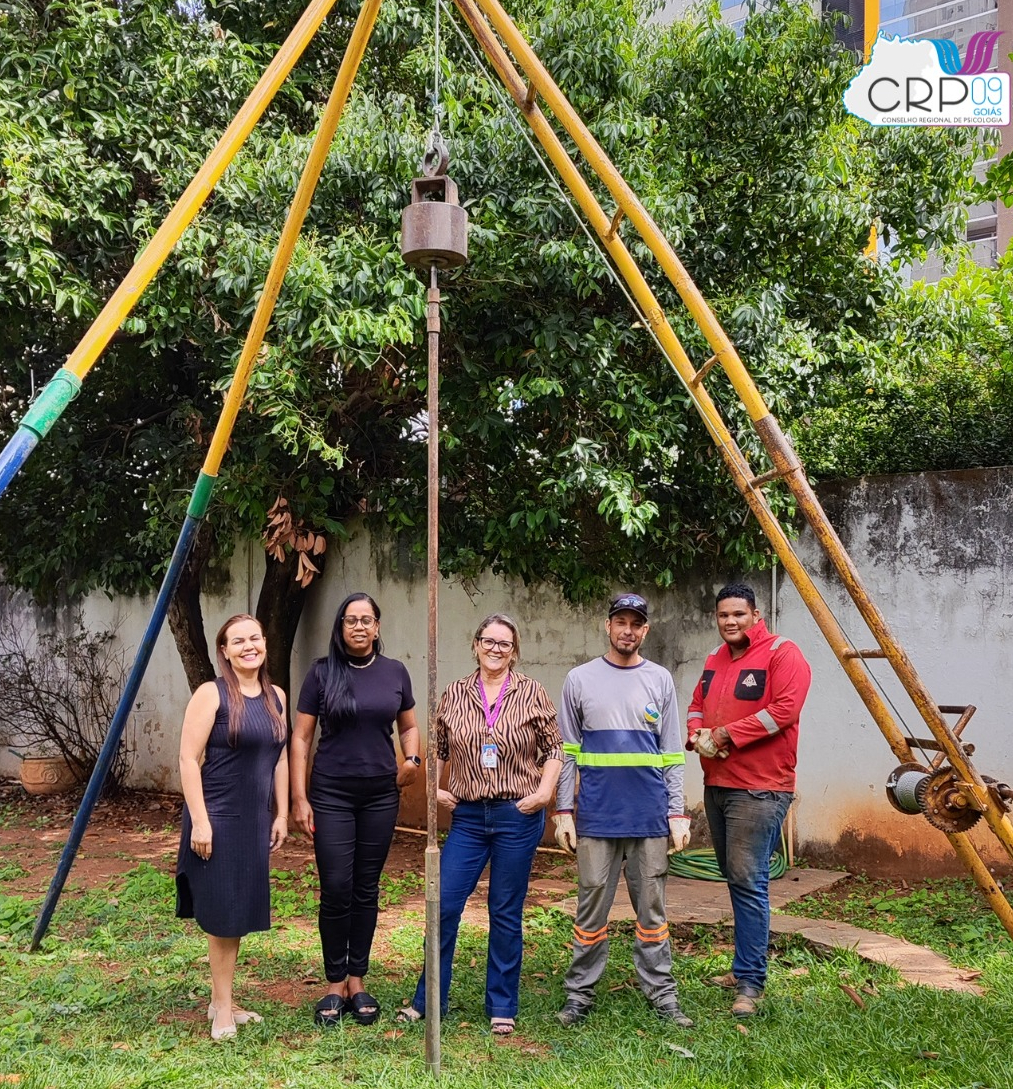 Realizada a análise de solo no terreno onde será construída a nova sede do CRP-09