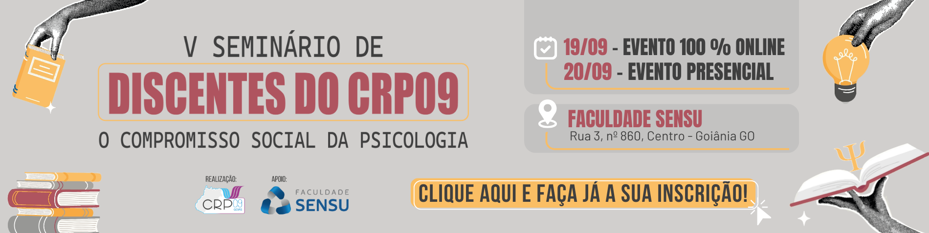 Inscrições evento discentes