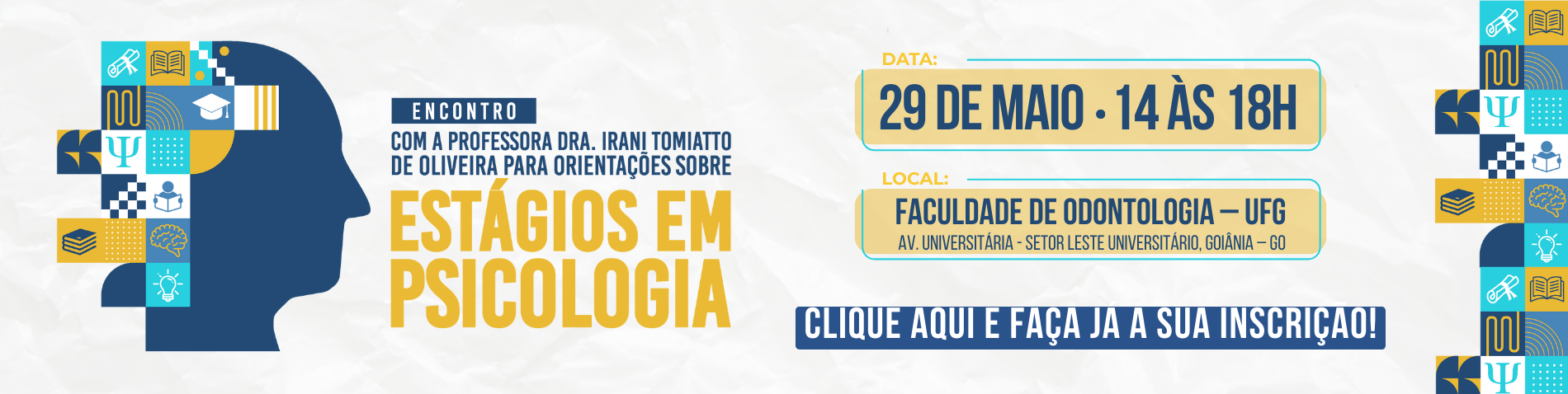 Encontro com a Professora Dra. Irani Tomiatto de Oliveira para Orientações sobre estágios de Psicologia