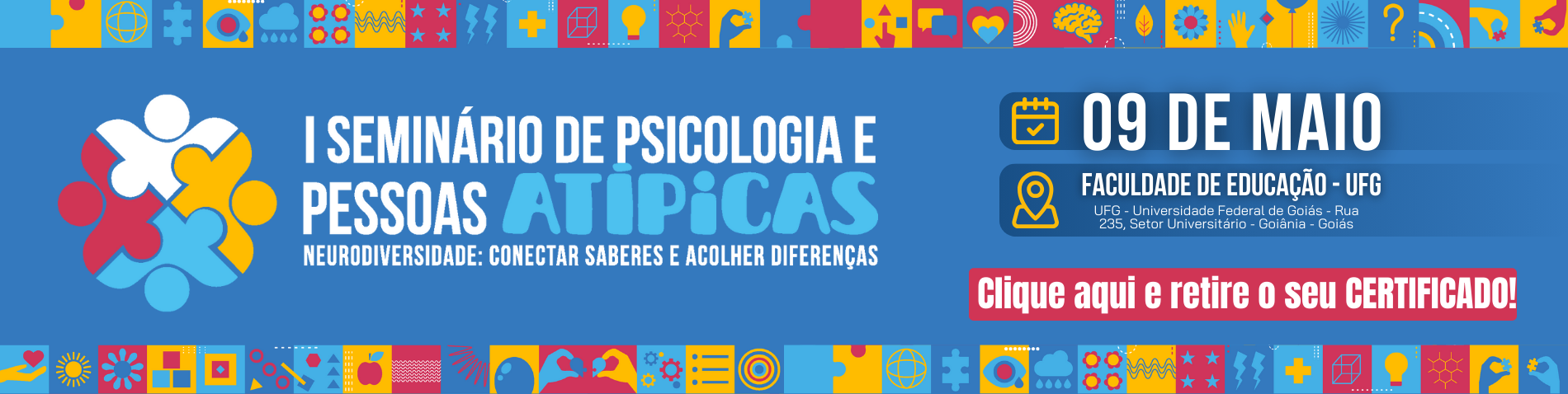 I Seminário de Psicologia e Pessoas Atípicas Neurodiversidade - certificado