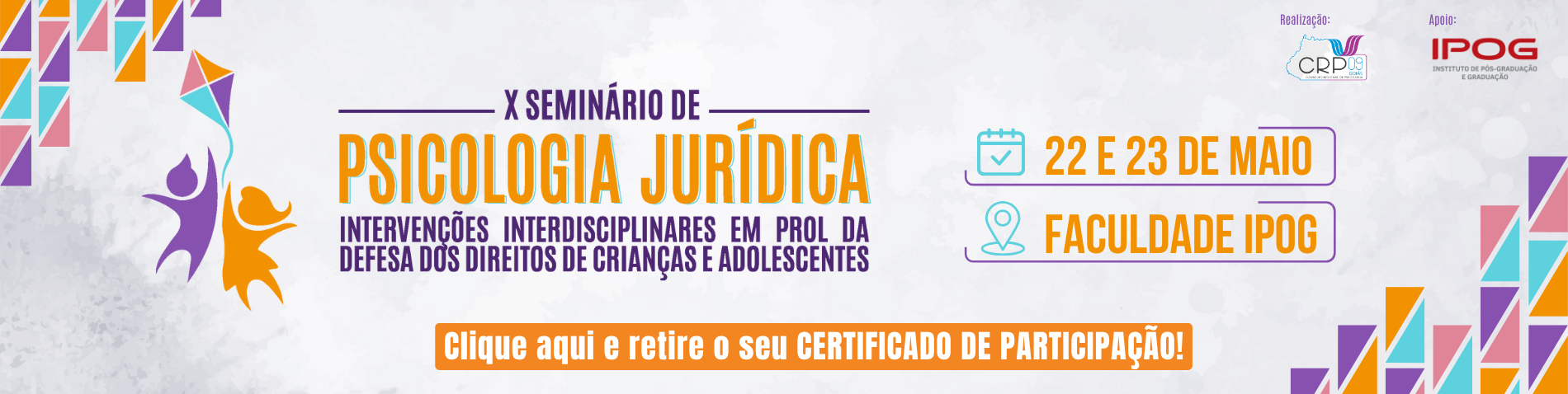 X SEMINÁRIO DE PSICOLOGIA JURÍDICA  certificado