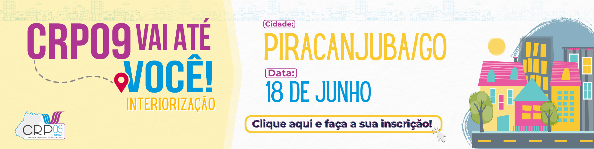 CRP Vai Até Você – PIRACANJUBA/GO inscricao