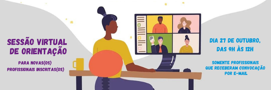 SESSÃO VIRTUAL DE ORIENTAÇÃO PROFISSIONAL banner