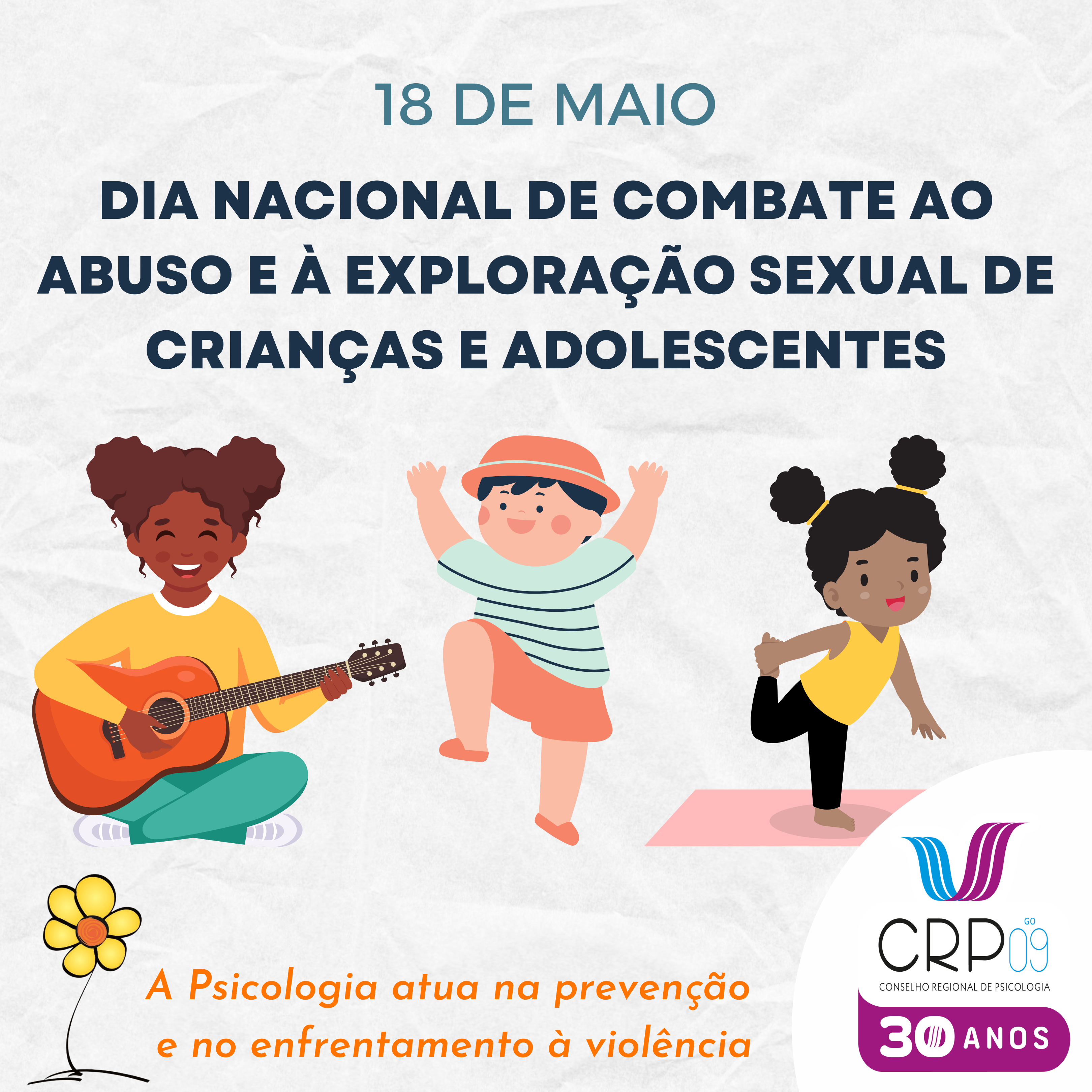 Dia Nacional do Combate à Exploração Sexual de Crianças e Adolescentes