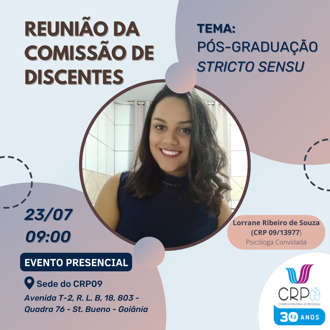 Reunião da Comissão de Discentes