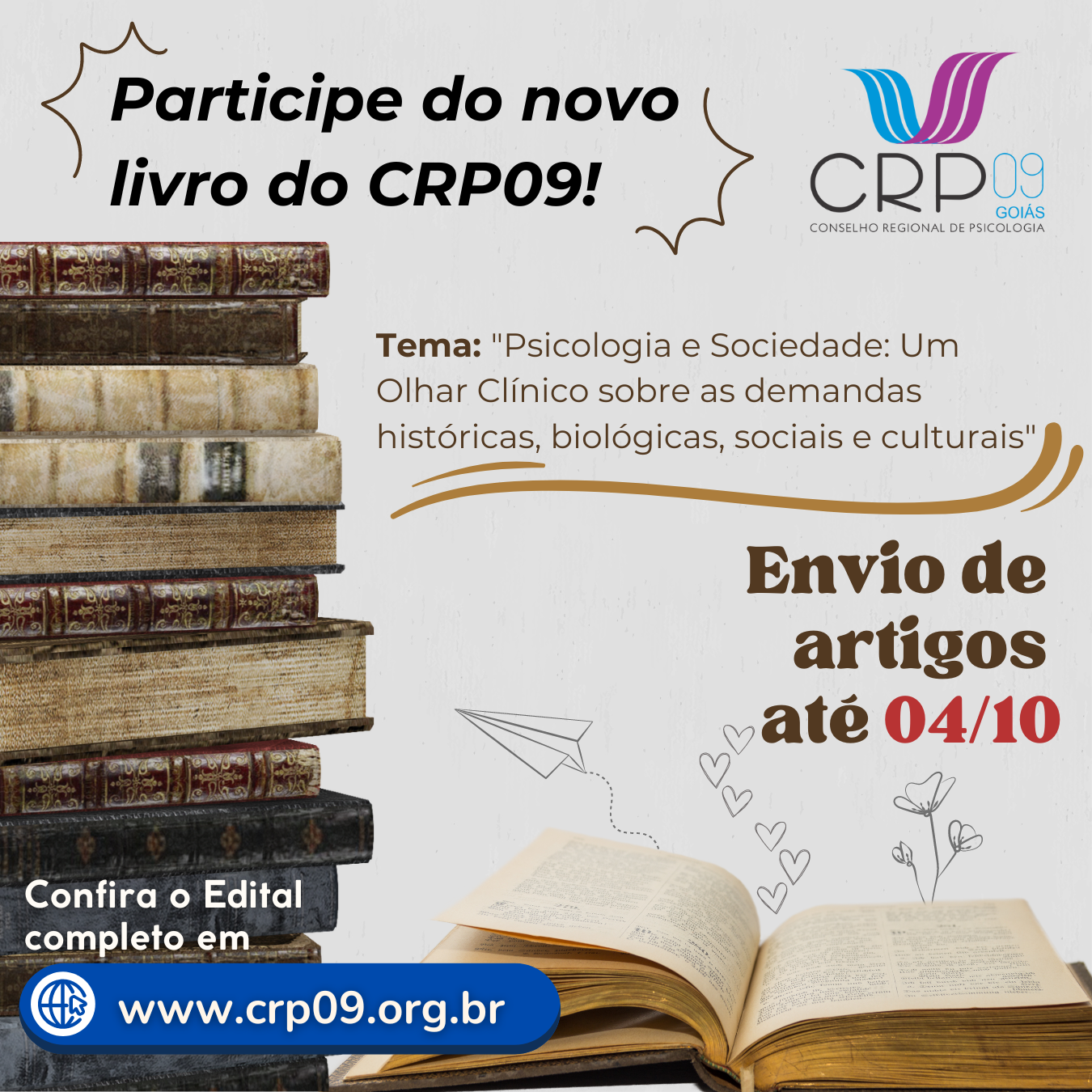 participe do novo livro do crp09202355a2244